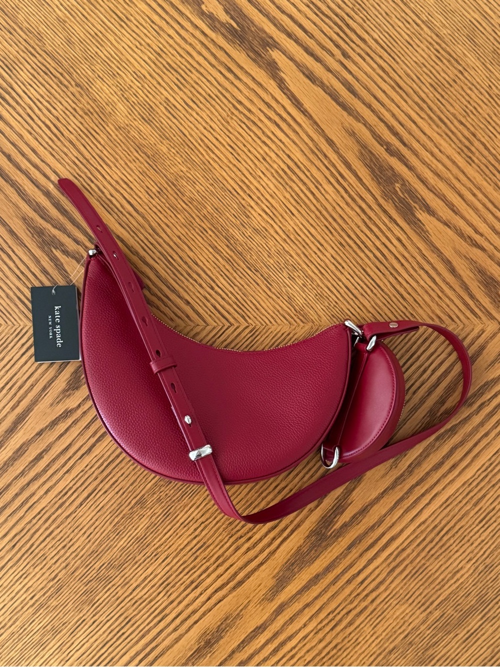 KATE SPADE Duo Crossbody Bag - Red Jam - Picture 4 of 15